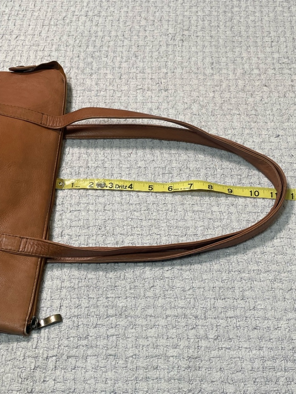 Vintage Y2K Wilson’s Adventure Bound Brown Leather Two Handle Purse Bag Tote - Picture 16 of 16